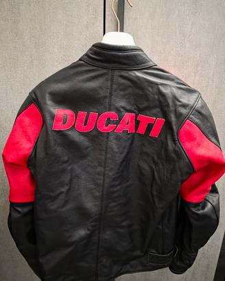 giacca pelle moto ducati 52