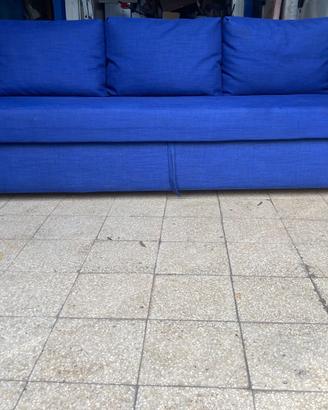 Divano tre posti Pronto letto due piazze