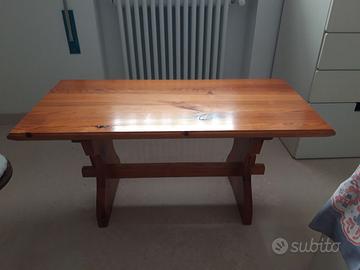Tavolino legno massello