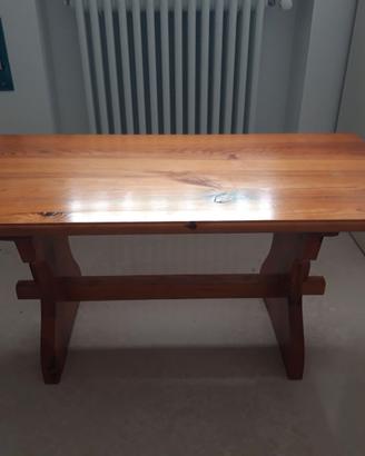 Tavolino legno massello