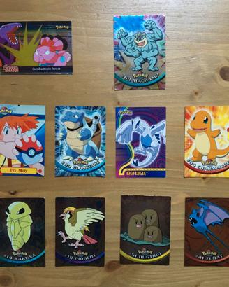 Lotto Carte Pokémon TOPPS Vintage Anni '90/'00