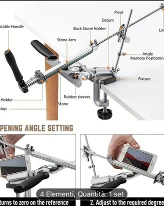 Affilacoltelli manuale profesionale