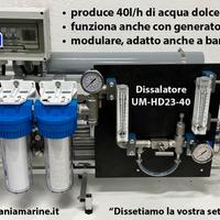Dissalatore per generatore portatile a benzina