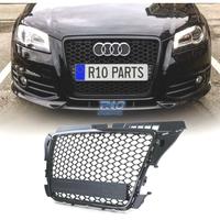 GRIGLIA AUDI A3 8P 08-12 LOOK RS3 NERO LUCIDO