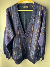 Cardigan in Lana vintage da uomo, tg. 50