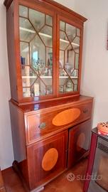 cristalliera secretaire antica