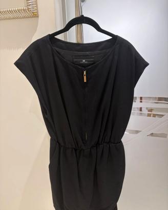 Abito Elisabetta Franchi nero a palloncino tg40