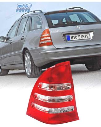 FANALE SINISTRO MERCEDES CLASSE C W203 SW 00-04 BI