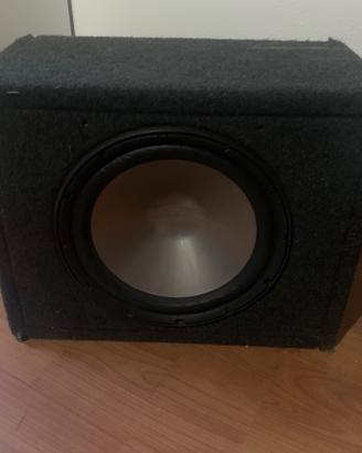 Subwoofer passivo (cono 25cm) per auto