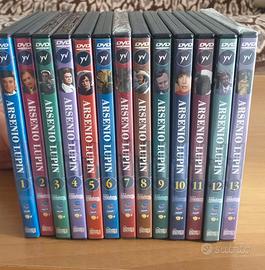  DVD ARSENIO LUPIN SERIE TV COLLEZIONE COMPLETA 