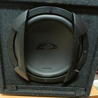 subwoofer Alpine da 30 + amplificatore 