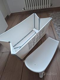 Vaschetta pieghevole Stokke con supporto  neonato
