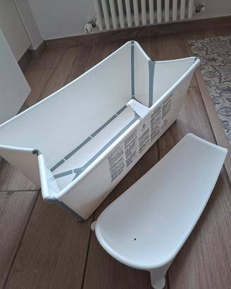 Vaschetta pieghevole Stokke con supporto  neonato
