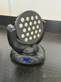 Testa mobile wahs 22x10w rgbw