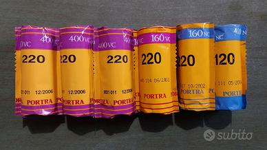 Kodak Portra 400 lotto pellicole scadute
