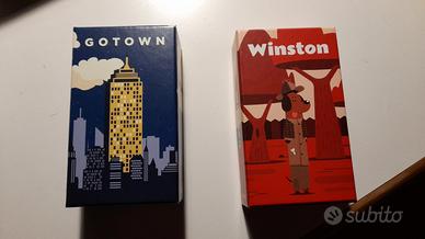 Giochi di carte Helvetiq "Winston" e "Gotown"