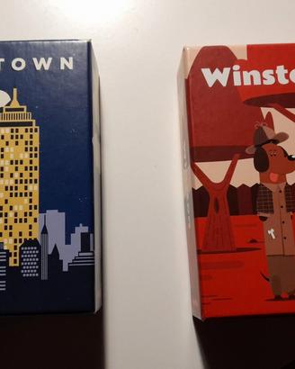 Giochi di carte Helvetiq "Winston" e "Gotown"