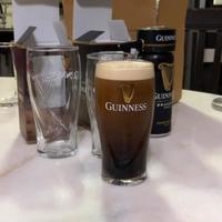 Set 6 bicchieri Guinness vetro