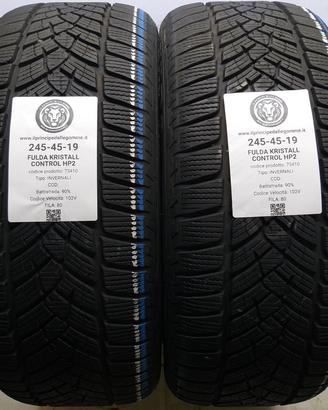 2 GOMME 245 45 19 FULDA A73410