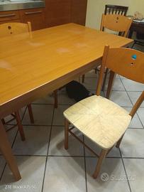 TAVOLO+ 4 SEDIE