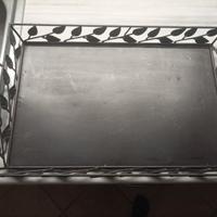 vassoio ferro battuto 