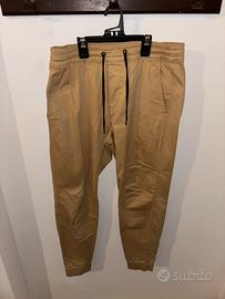 Pantaloni Joggers Hollister Beige