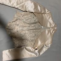 Vestito da sposa avorio Paola D'Onofrio