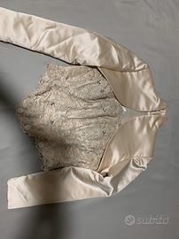 Vestito da sposa avorio Paola D'Onofrio