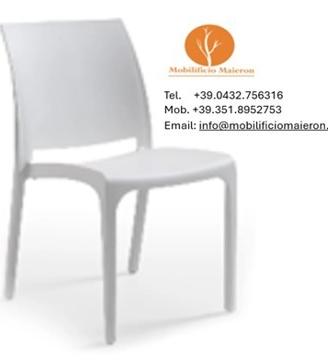 Sedie esterno polipropilene 406