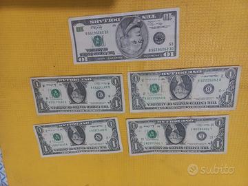 banconote dollari usa