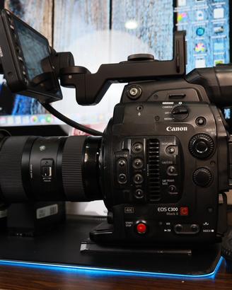Canon C300 Mark 2 video 4k 12 bit RAW
