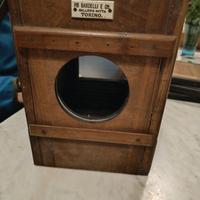 prima macchina fotografica al mondo. fine 1800