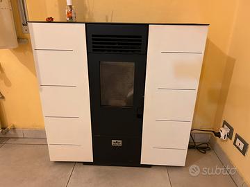 Stufa a pellet Adler Iris 6,53 kW canalizzata