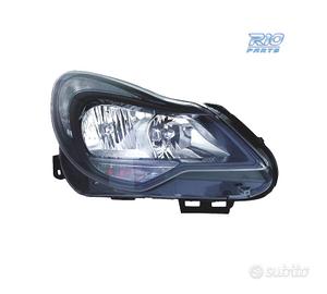 FANALE DESTRO PER OPEL CORSA D 11-14 FONDO NERO