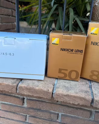 Nikon Af-s 85mm 1.8 + Nikon Af-s 50mm 1.8  + Tam Z