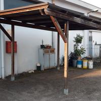 Carport in legno / tettoia per auto