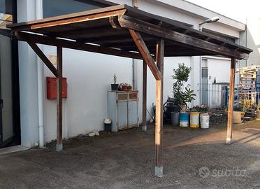 Carport in legno / tettoia per auto