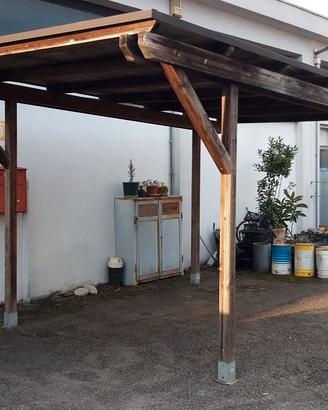 Carport in legno / tettoia per auto