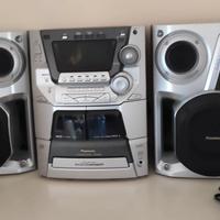 Impianto Stereo PANASONIC con casse