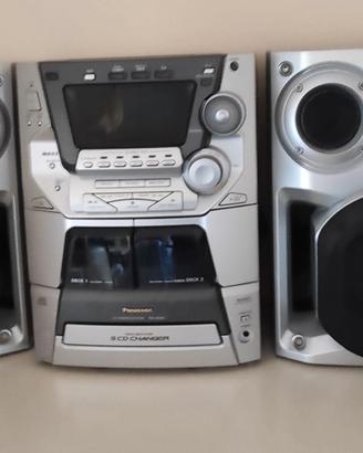 Impianto Stereo PANASONIC con casse