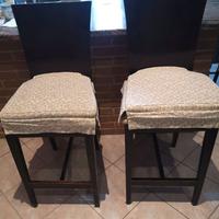 Sedie da tavolo legno con cuscino copri seduta