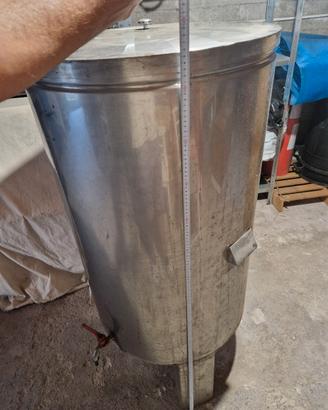  Serbatoi per vino/olio acciaio inox e vetroresina