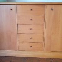 Mobile CREDENZA con 5 cassetti e due sportelli