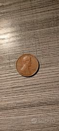 One Cent, anno 1970 - USA. Senza marchio di Zecca