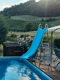 scivolo professionale piscina