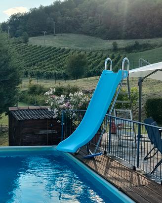 scivolo professionale piscina