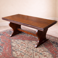 Tavolino rettangolare in legno massello