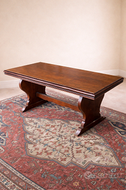 Tavolino rettangolare in legno massello