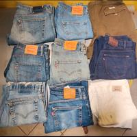 Lotto 9 Jeans Levi's Originali - Mix Modelli (Incl