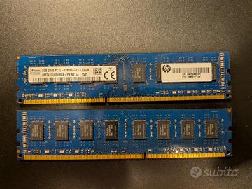 16GB memoria ram DDR3 1600MHZ HMY41GU6BFR8A